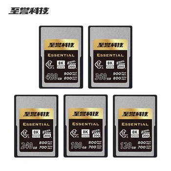 Карта флэш-памяти Exascend CFexpress Type-A Card 120GB 180GB 240GB 360GB 480GB Essential 8K RAW CF Card для Камеры