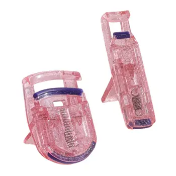 Мини-бигуди для завивки ресниц, 2 штуки, поднимают и подчеркивают форму, портативный инструмент для макияжа для леди-девушек