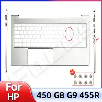 Новая Оригинальная Верхняя Крышка Подставки Для рук, Верхняя Крышка Клавиатуры Big Enter Для HP Probook 450 455 G8 G9 Серебристого Цвета