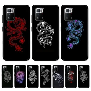 Цветной чехол для телефона dragons для Redmi Note 4 X 5 A 6 7 8 T 9 9S 10 11 11S 11Epro Poco M3 pro