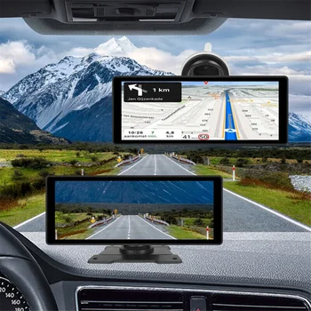 Автомобильная навигация с сенсорным экраном MP5, 6,86-дюймовый портативный беспроводной Carplay Android Auto, умный хост без AHD-камеры