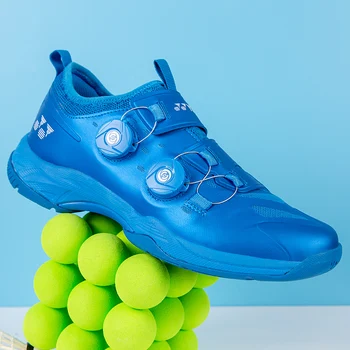 2023 Новые мужские теннисные туфли, Дышащие Теннисные кроссовки, Удобные кроссовки для бадминтона, Женские кроссовки для тренировок с быстрой шнуровкой