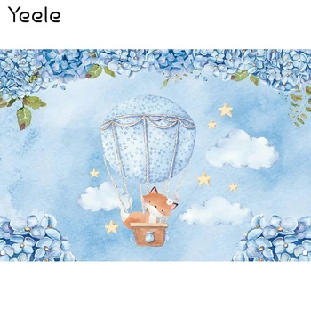 Yeele Photocall Фон для душа ребенка, цветы, пиво, горячий воздушный шар, фон для новорожденных, реквизит для фотосъемки в фотостудии